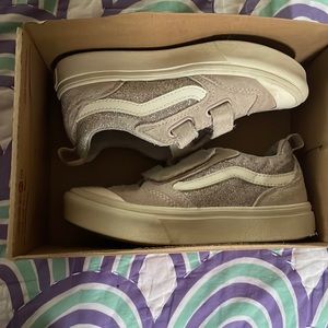 Velcro vans pink with glitter